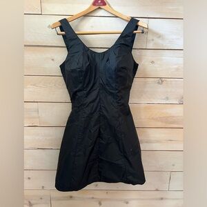 VTG 1940s Gabar Acetate Bathing Suit Dress Romper Pinup Rockabilly *DAMAGE*